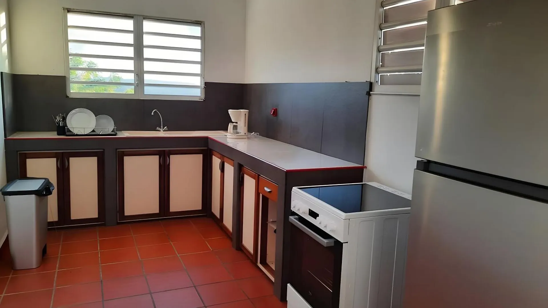Villa Spacieuse, 2 Chambres Avec Jardin Le François